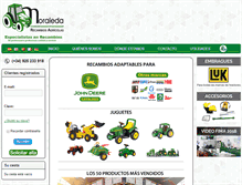 Tablet Screenshot of moraleda.com